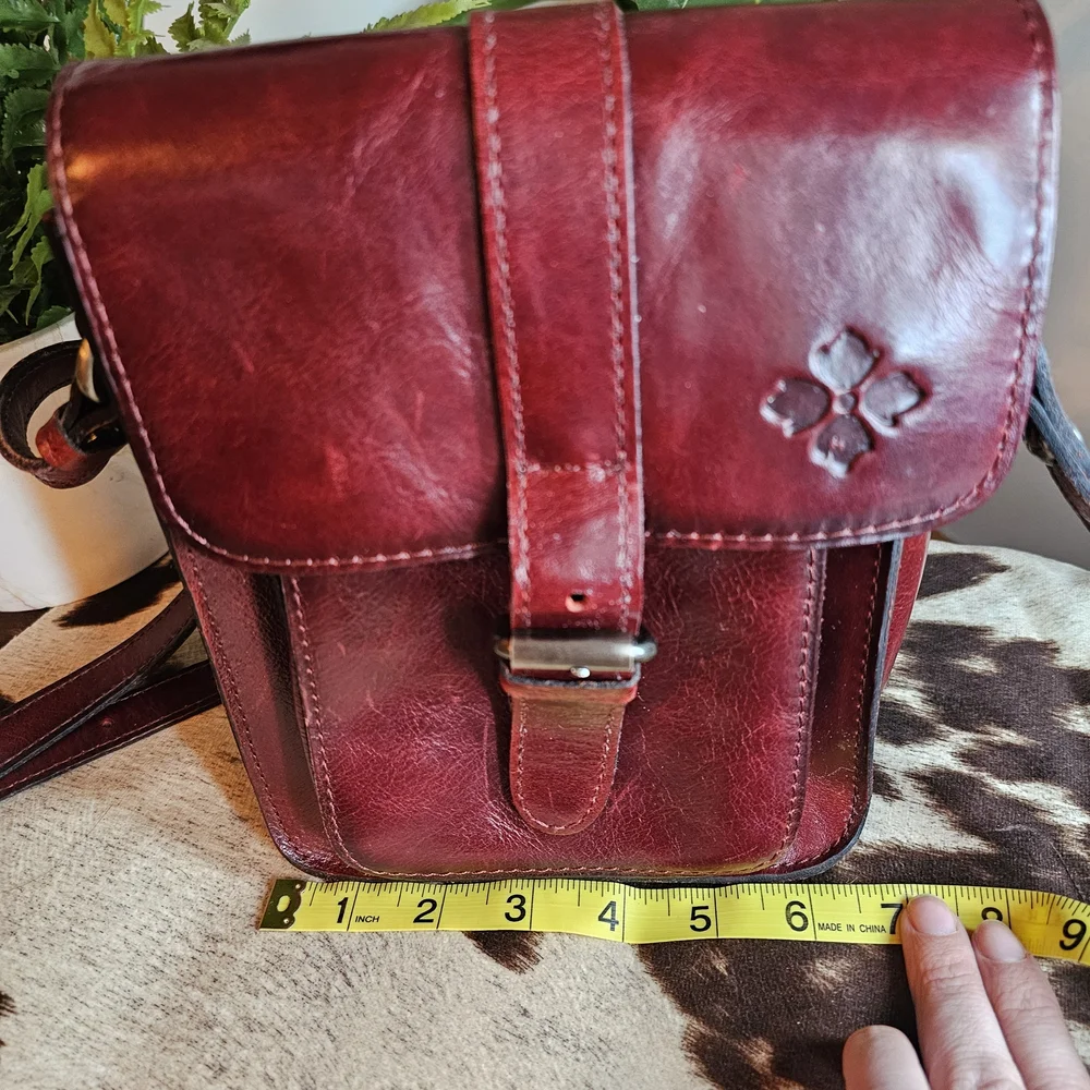 Patricia Nash Cascina Leather Crossbody Bag - Picture 3 of 11